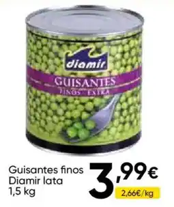 Cash FROIZ diamir guisantes finos extra oferta