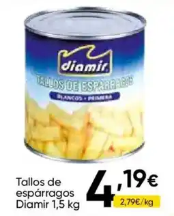 Cash FROIZ Diamir tallos de espárragos oferta