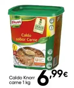 Cash FROIZ Knorr caldo sabor carne oferta