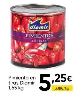 Cash FROIZ Diamir pimientos en tiras oferta