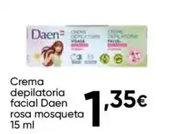 Cash FROIZ Daen crema depilatoria facial rosa mosqueta oferta