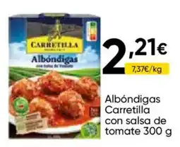 Cash FROIZ Carretilla albóndigas con salsa de tomate oferta