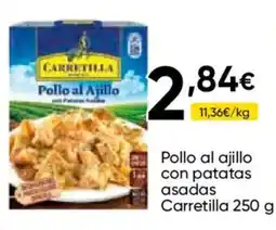 Cash FROIZ Carretilla pollo al ajillo con patatas asadas oferta
