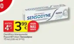 Consum Sensodyne dentífrico blanqueante Repair&Protect oferta
