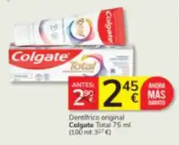 Consum Colgate Total oferta