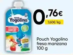 Cash FROIZ Yogolino pouch fresa manzana oferta
