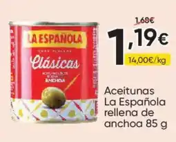FROIZ La Española aceitunas rellena de anchoa oferta