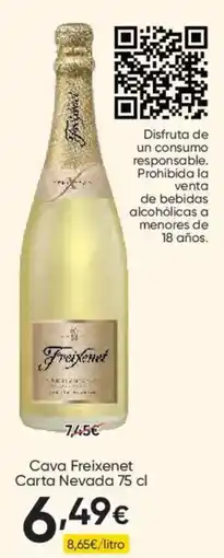 FROIZ Freixenet Cava Carta Nevada oferta