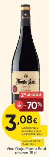 FROIZ Monte Real vino rioja reserva oferta