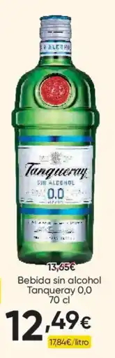 FROIZ Tanqueray bebida sin alcohol oferta