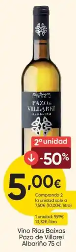 FROIZ Pazo de Villarei Albariño oferta