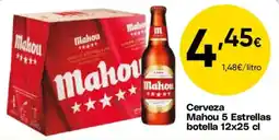 Cash FROIZ Mahou 5 Estrellas oferta