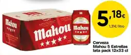 Cash FROIZ Mahou 5 Estrellas oferta