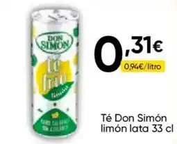 Cash FROIZ Té Don Simón limón oferta