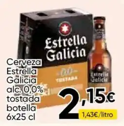 Cash FROIZ Estrella Galicia cerveza tostada oferta