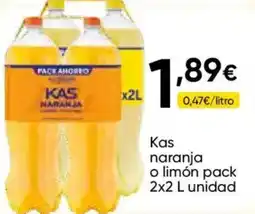Cash FROIZ Kas naranja o limón oferta