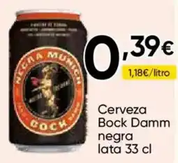 Cash FROIZ Bock Damm Cerveza negra oferta