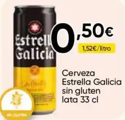 Cash FROIZ Estrella Galicia sin gluten oferta