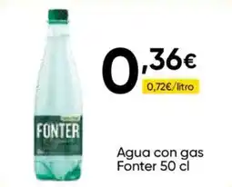 Cash FROIZ Fonter agua con gas oferta