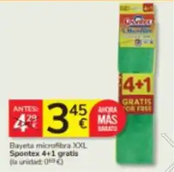 Consum Spontex bayeta microfibra XXL oferta