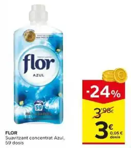 Caprabo Flor suavitzant concentrat Azul oferta