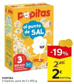 Caprabo Popitas Crispetes oferta