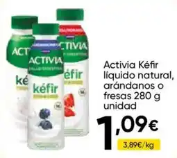 Cash FROIZ Activia kéfir líquido natural oferta