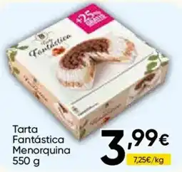 Cash FROIZ Tarta Fantástica Menorquina oferta