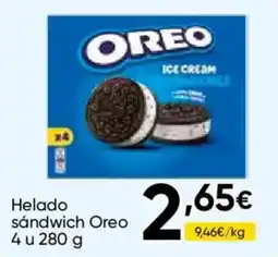 Cash FROIZ Oreo helado sándwich oferta