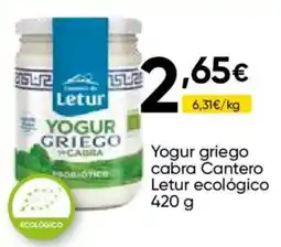 Cash FROIZ Letur yogur griego cabra oferta
