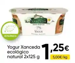 Cash FROIZ Yogur Xanceda ecológico natural oferta