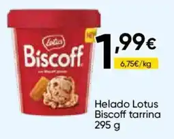 Cash FROIZ Lotus Helado Biscoff oferta