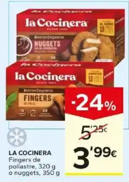 Caprabo la Cocinera fingers de pollastre oferta