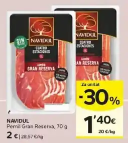 Caprabo Navidul pernil gran reserva oferta