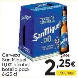 FROIZ San Miguel 0,0% alcohol oferta