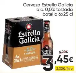 FROIZ Estrella Galicia cerveza 0,0% tostada oferta