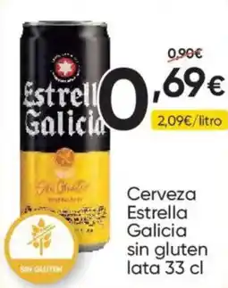 FROIZ Estrella Galicia cerveza sin gluten oferta