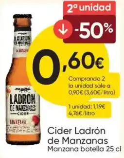 FROIZ Ladrón de Manzanas Cider oferta