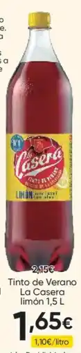 FROIZ La Casera tinto de verano limón oferta