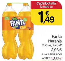 Supermercados El Jamón Fanta Naranja oferta