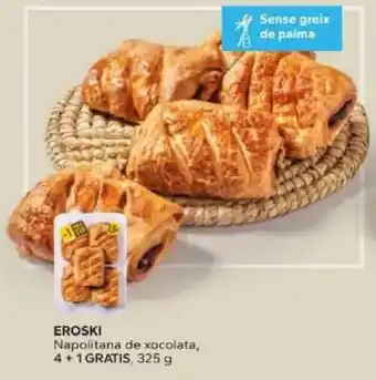 Caprabo eroski napolitana de xocolata oferta