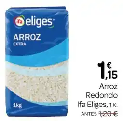 Supermercados El Jamón Ifa Eliges arroz redondo oferta