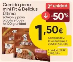 FROIZ ultima comida perro mini fit & delicius oferta