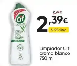 FROIZ Cif limpiador crema blanco oferta