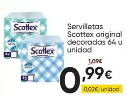 FROIZ Scottex servilletas decoradas oferta