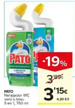 Caprabo Pato netejador wc oferta