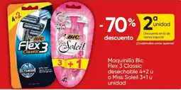FROIZ Bic maquinilla Flex 3 Classic o Miss Soleil oferta