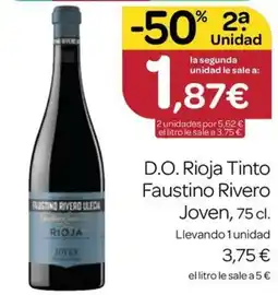 Supermercados El Jamón Faustino Rivero Uleda Rioja Joven oferta