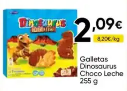 Cash FROIZ Dinosaurus Galletas Choco Leche oferta