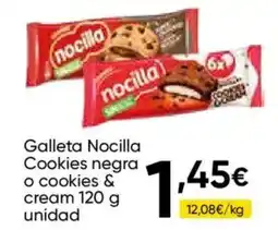 Cash FROIZ Nocilla galleta cookies negra o cookies & cream oferta